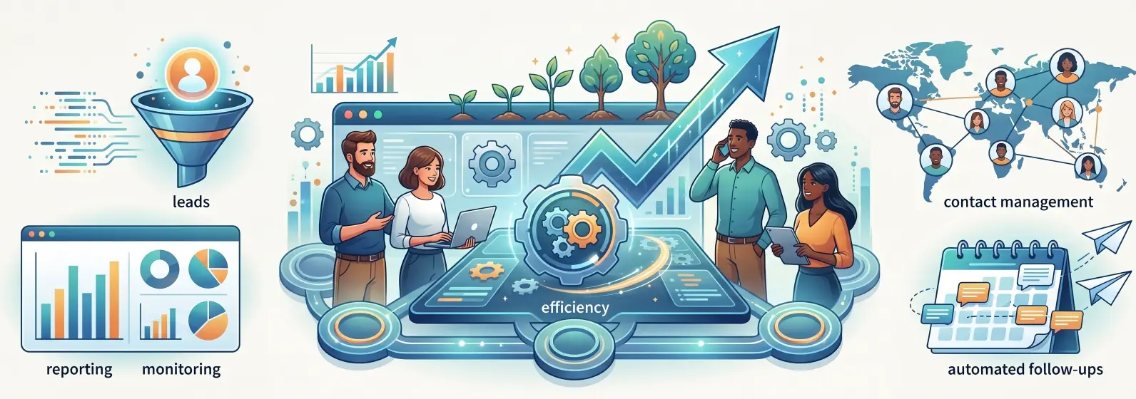 CRM Solutions for Productivity